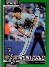 2026 Topps Series 1 - Wikelman Gonzalez - GREEN RAINBOW FOIL /99 RC