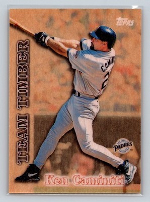 1997 Topps #TT2 Ken Caminiti Team Timber San Diego Padres