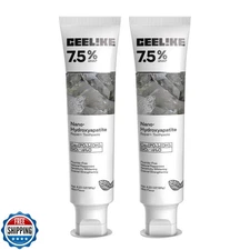 CEELIKE 7.5% Hydroxyapatite Toothpaste – Strengthens Enamel, Protects Gums an