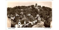 Durlach Germany Turmberg Our Castle 1930s Postcard Rolf Keliner ECHT PHOTO
