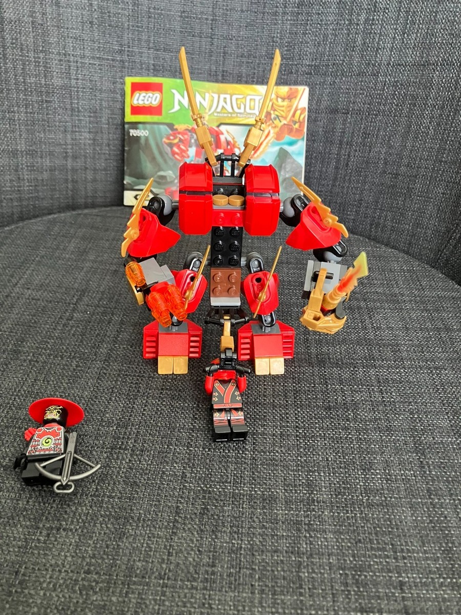 メック Lego Ningago Kai's Fire Mech retired set 70500 used complete | eBay