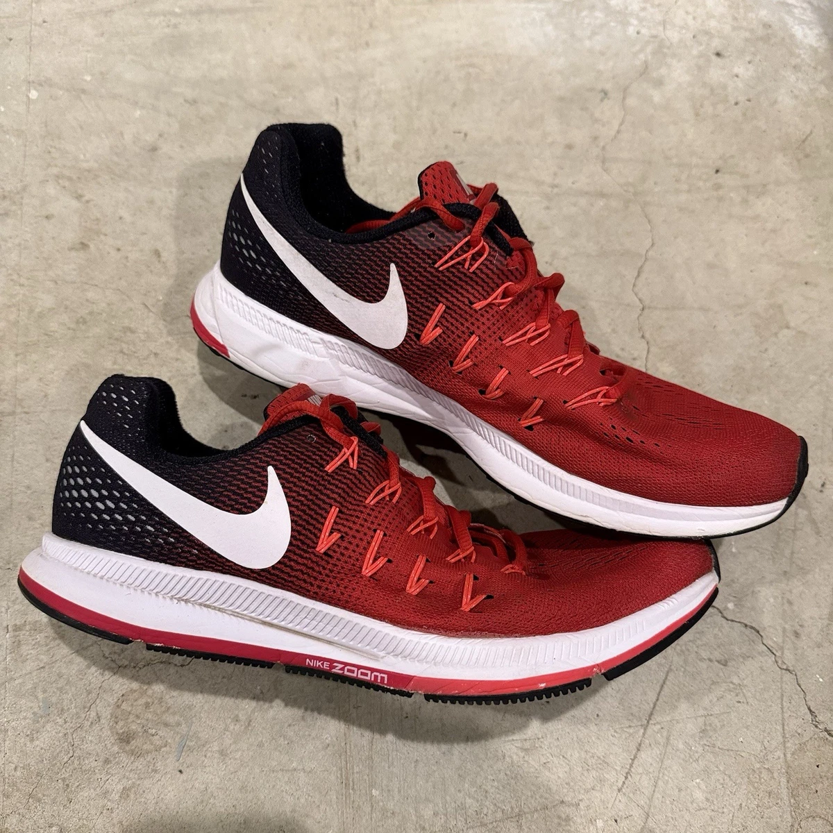 Nike Men Shoe Zoom Pegasus 33 Size 10.5 Sneaker Athletic Running Nike Mens Shoes Zoom Pegasus 33 Size 7.5M Sneaker Running  main image 4