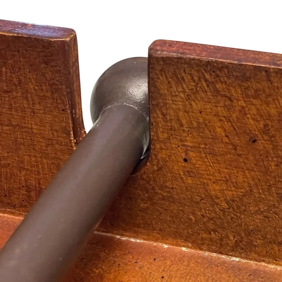 Creative Co-op Wood Napkin Holder with Hold-down Rod Fits 6” Napkins - Image 4 of 4