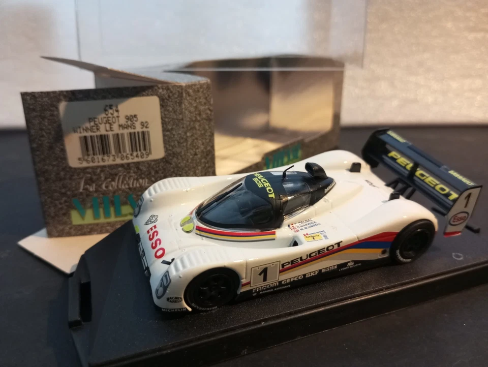 Modellino Auto Vitesse Peugeot 905 Winner Le Mans 1992 1/43 (NIK65) - Immagine 3 di 4