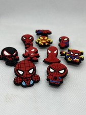 Spider-Man Croc Charms/ Jibbitz Set Of 10