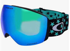 NEW Oakley Flight Deck L Snow Goggles-Black Stars-Prizm Argon Lens