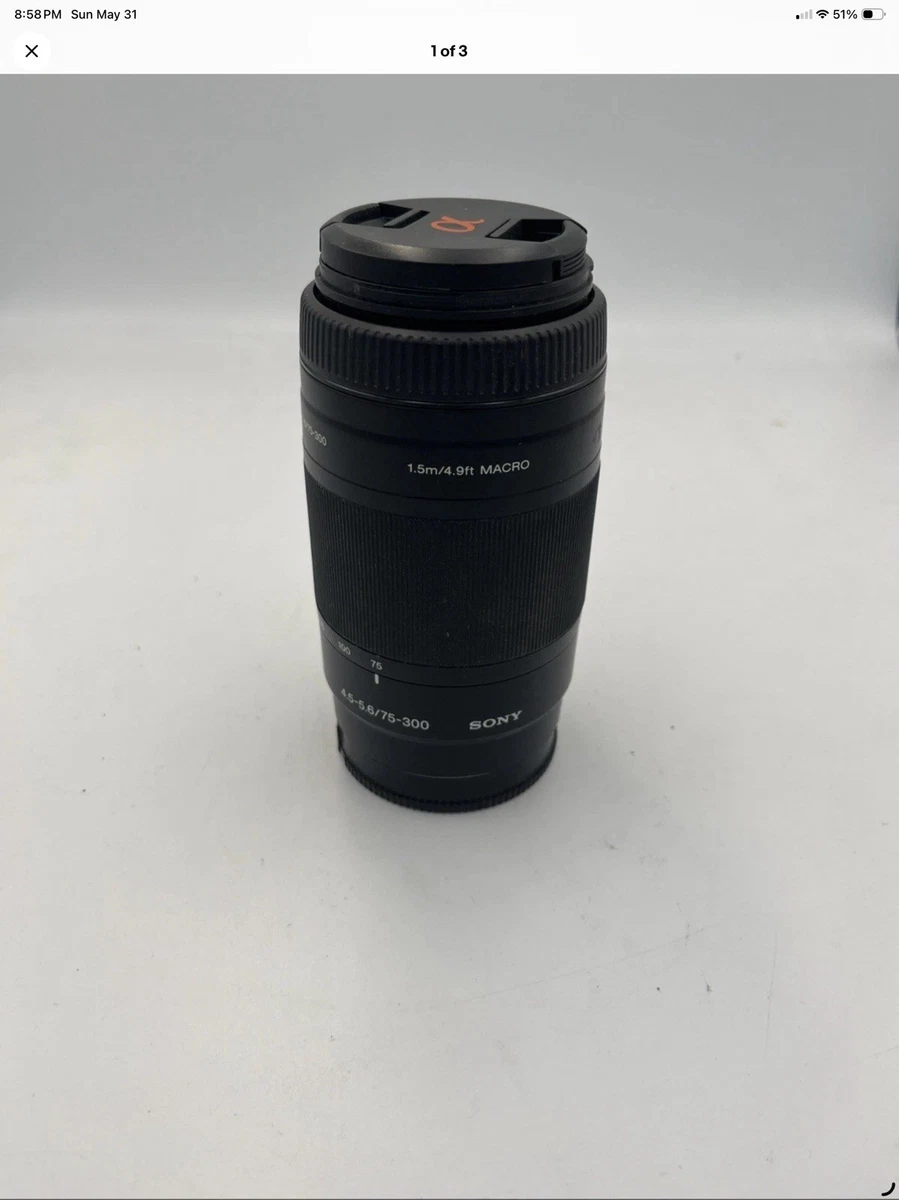 Sony A-mount 75-300mm Focal Camera Lenses for sale | eBay