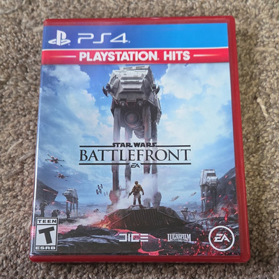 EA Star Wars Battlefront PS4 Shooter T 2015 Multiplayer Online w/ Disc & Case