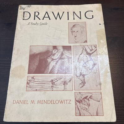 Drawing A Study Guide Daniel Mendelowitz Art Drawing How To Paperback Book 1967
