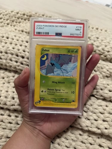 Pokemon 2003 Zubat #118 PSA 9