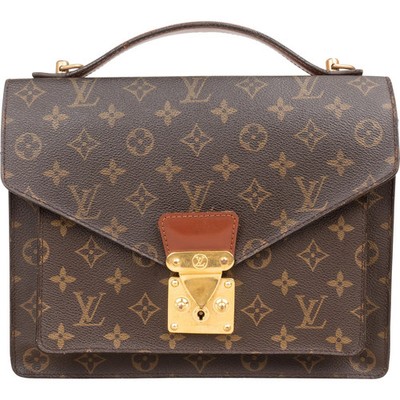 Louis Vuitton Monogram Canvas Monceau Handbag Tasche