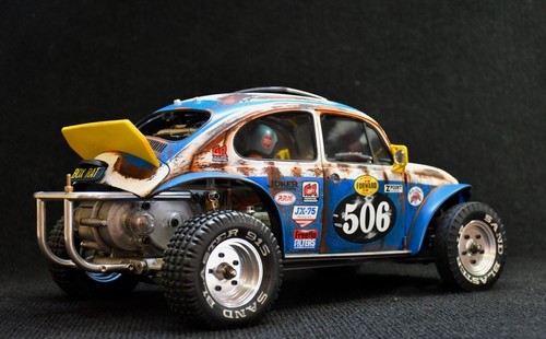 TAMIYA new Custom built SAND SCORCHER Finished 1/10 BODY - BOXRAT - Picture 6 of 20