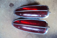 1958 59 60 C1 Corvette Rear Tail Lights Pair 1958 59 60 C1 Corvette Rear Tail Lights Pair