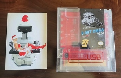 8-Bit XMAS 2024 (Nintendo NES) RetroUSB Game w/Card