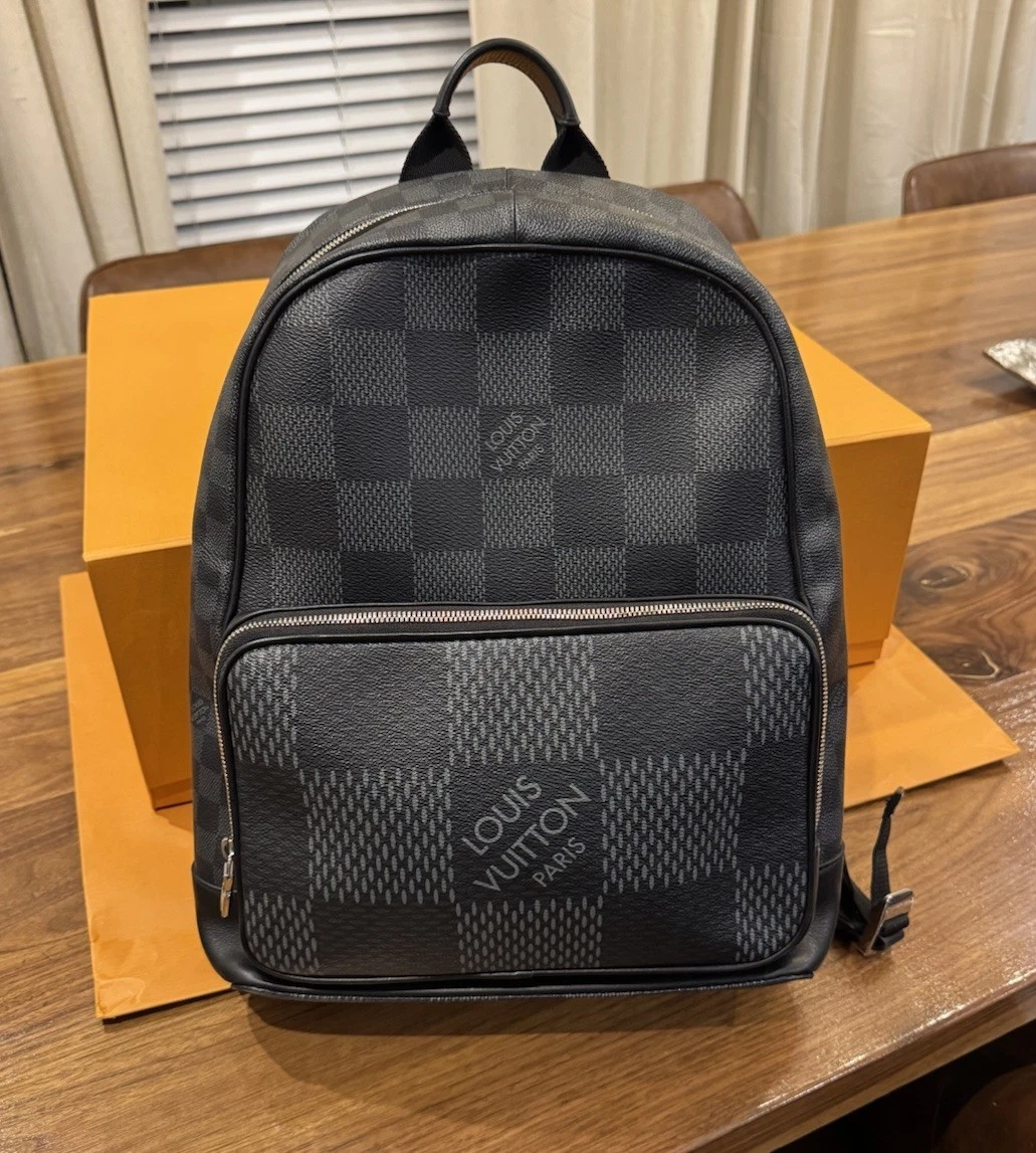 louis vuitton backpack for sale Special Edition Multi Pocket Monogram LSC INC leather straps Louis Vuitton Monogram Eclipse Discovery