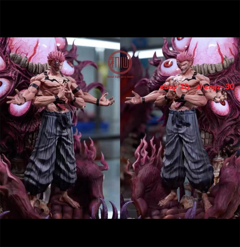 1/6 Jujutsu Kaisen Ryomen Sukuna Statue Anime Figure Figurine