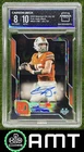 Carson Beck Arena Club 8 2025 Bowman Chrome University Sapphire 2/10 Auto Black