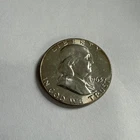 1963 Franklin Half Dollar UNC 90% Silver - C