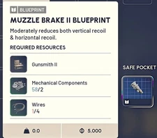 ✅ ARC RAIDERS ✅ MUZZLE BREAK II BLUEPRINT - USA SELLER
