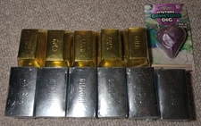 12 LOT Giggle Zone Diamond and Gold Dig Blind Box - Find a Real Diamond or Gold!