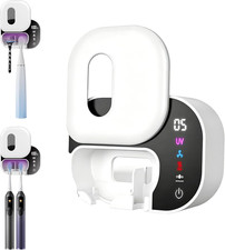 Upgraded Toothbrush Cleaner Holder Wall Mounted, Razor Electric Toothbrush Holde