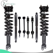 Front Struts Rear Shocks Sway Bar End Links For 2006 07 08 Dodge Ram 1500 4WD