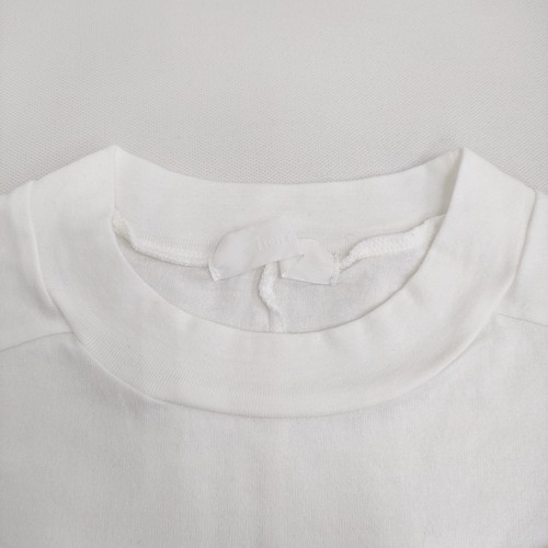 homspun 40/2 Jersey 6/4 Sleeve Pullover 242-6366 Tops white 5-0822S♪ - Picture 3 of 5