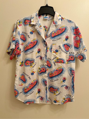 Vintage Wrangler | Men's Hawaiian Print Short Sleeve Shirt