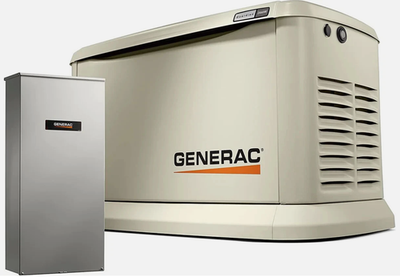 #ad Generac Guardian 26kW Standby Generator w 200 amp Transfer Switch $3229.00
