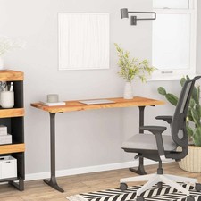 Desk Top 110X60X2.5 Cm Rectangular Solid Wood Acacia
