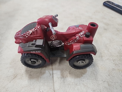 GI JOE Cobra CLAWS ATV Venom Striker 4 wheeler quad  2003 Does NOT Work 