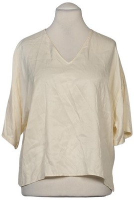 Drykorn Bluse Damen Oberteil Hemd Hemdbluse Gr. EU 42 Baumwolle Crem... #la2huty