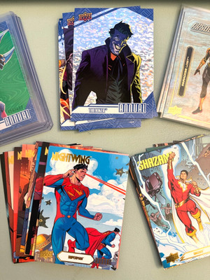 2024 - 2025 Upper Deck DC Annual You Pick! - Sparkle Variant Shazam Nightwing
