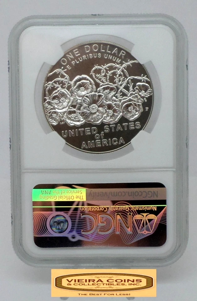 2018-P WWI Centennial Silver Dollar, NGC MS 70 ER, Tough As They Come - #B53251 - Image 2 of 2