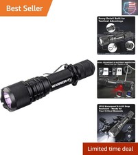 Warrior G4-FL 4200LM Tactical Flashlight Rechargeable, High Lumen Light with ...