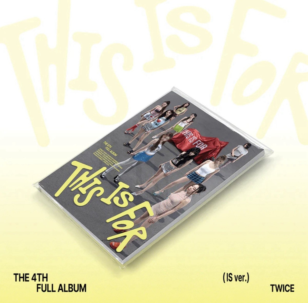 TWICEジヒョサイン入This is FORアルバム SIGNED TWICE - THIS IS FOR (THIS VERSION) 4TH FULL ALBUM