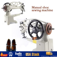 DIY Patch Leather Sewing Machine Shoe Repair Boot Nylon/Cotton Patcher Throat