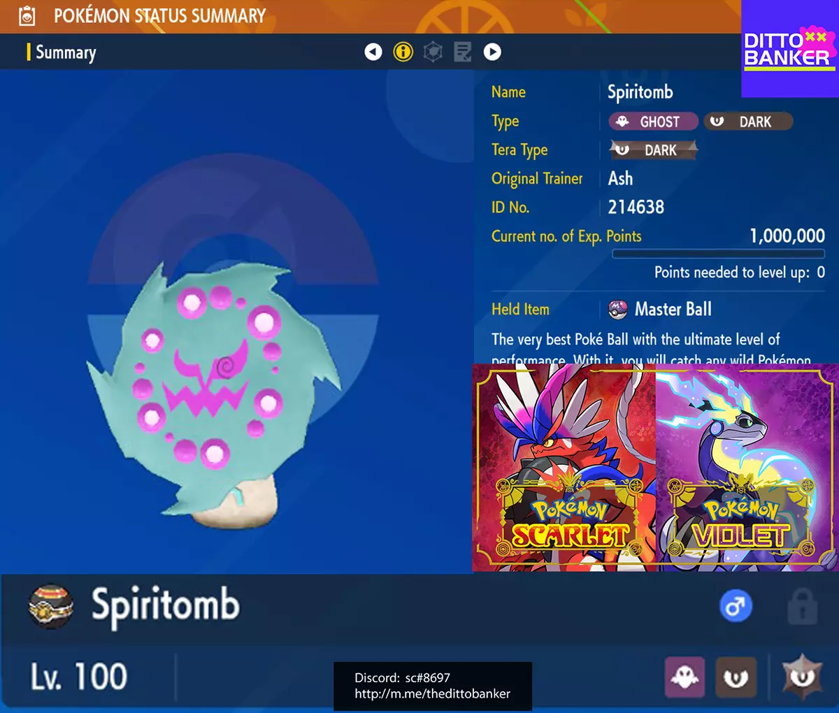 Pokemon shiny spiritomb 3