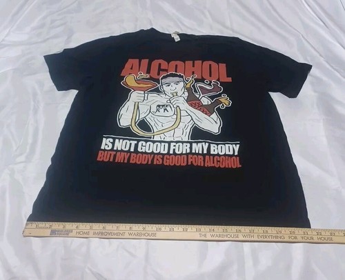Original DomMerch Bro Science Alcohol Gym Shirt - Picture 2 of 9