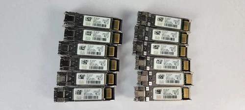 🔥LOT of 12 Cisco Original SFP-10G-SR-S  Optical Transceiver  10-3105-01 🔥