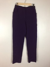 Vintage High Waisted Purple Pants, M