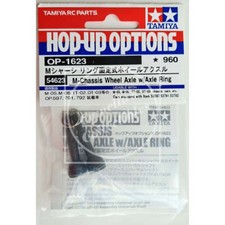 Genuine Tamiya Hop-Up M-Chassis Wheel Axle w/ Ring 54623
