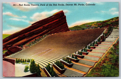 Red Rocks Denver Map.pdf Postcard Red Rocks Theatre Park of the Red Rocks Denver Mt Parks ...