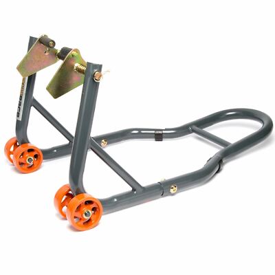 MPW Race Dept für Motorrad Front Paddock Ständer in grau/orange