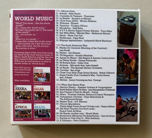 The ESSENTIAL GUIDE To World Music 2006 Compilation : 3X CD Box Set - Picture 2 of 15