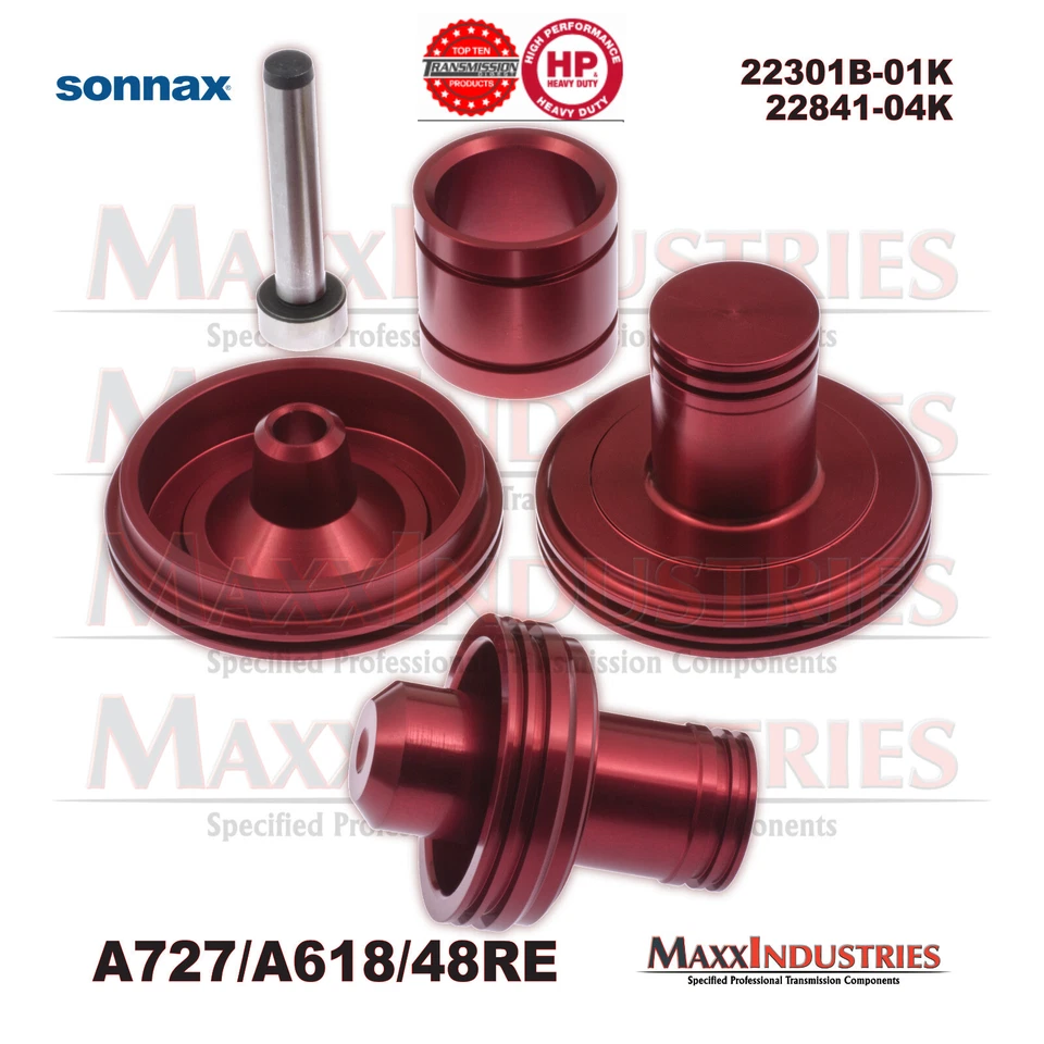 Juego de servo pistón para Dodge Ram Sonnax HD compatible con A727 A518 46RE 47RE 47RH 48RE Foto 2 de 4