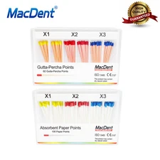 Dental Obturation Next Gutta Percha /Absorbent Points Endo Root Canal X1-X3 