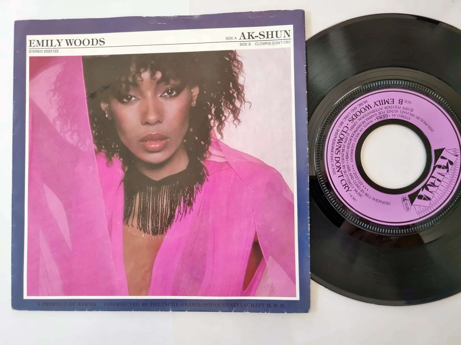 Emily Woods - Ak-shun 7'' Vinyl Germany