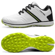 Men Waterproof Golf Shoes Lightweight Breathable Non-slip Golfer Spikes Sneakers