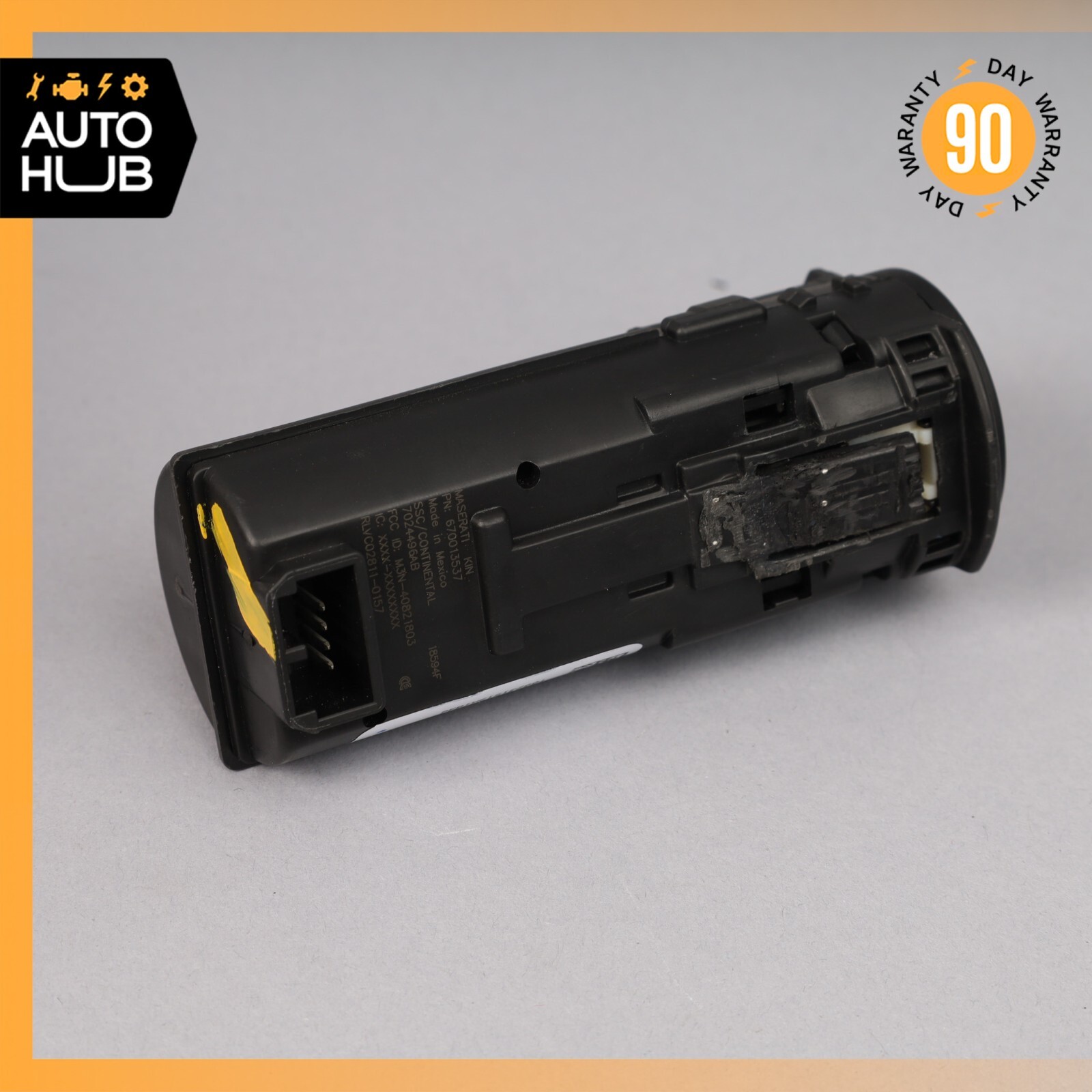 17-20 Maserati Ghibli M157 Push Start Ignition Button 670013537 